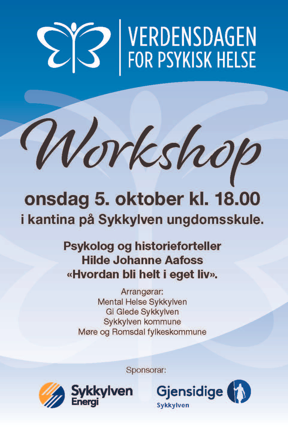 Annonse til Workshop.