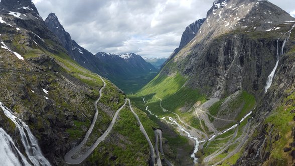 Bilde av Trollstigen i Møre og Romsdal